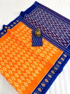MG 400 Daily Wear Plain Linen Printed Sarees Wholesale Shop In Surat